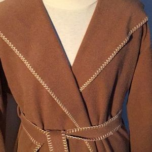 Vassarette Intimates & Sleepwear - Long monastery style robe with hoodie. Vassarette Intimates & Sleepwear - Long monastery style robe with hoodie.